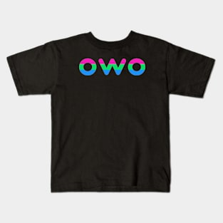 Polysexual owo Kids T-Shirt